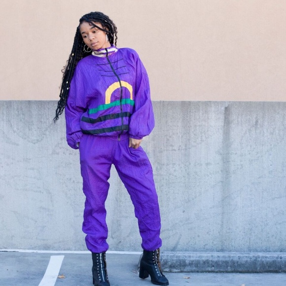 windbreaker track suits